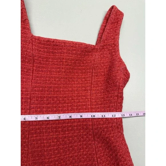 Maje Ribala Tweed Square Neck Mini Dress.Parisian Chic Party Wedding Guest. 36/S - Picture 6 of 14